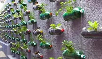 Mit lehet tenni egy műanyag palack, ötleteket kézműves kezüket
