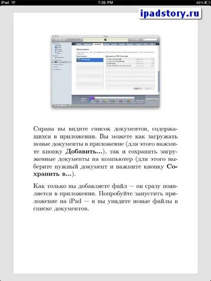 Reading pdf pentru a iPad, iPad Totul despre