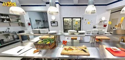 Claude Monet - restaurantul din seria - bucătărie