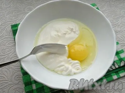 Karfiol, gomba sütőben - a recept egy fotó