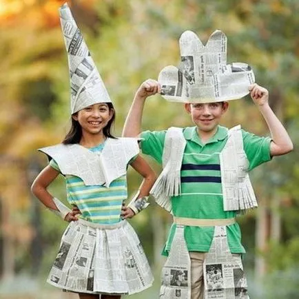 Costum pentru copii în rolul (80 poze) grădiniță și costume pentru grădinița joacă complot-rol,