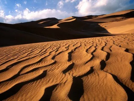 Dunes и пясъчни дюни в снимки