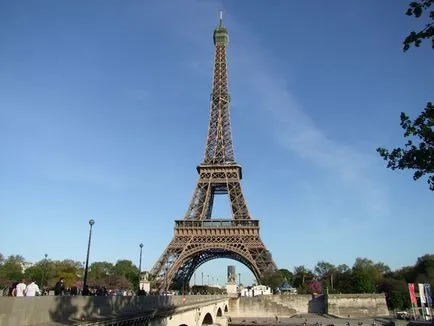 A párizsi Eiffel-torony, részletek