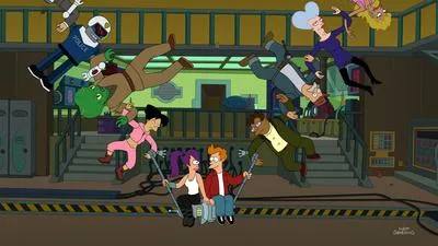 Futurama, Sezonul 7 - Episodul 15 (dragoste vârtej de vânt Fray și Lila) ceas on-line