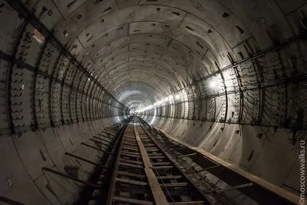 Michurinsk tájékoztató „, mint az első fél-underground station építés alatt