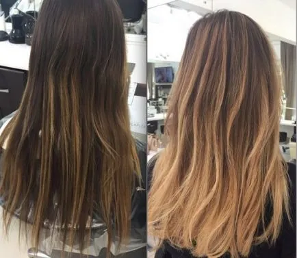 Акценти за боядисана коса дали е възможно да се направи и как най-добре да се извърши процедурата, преди и след снимки