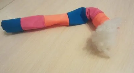 Caterpillar играчка за деца, със собствените си ръце