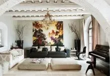 Италианска холна гарнитура в стила на класически, фото скринове, стени в интериора, модерни маси и