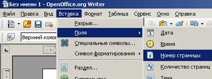 Как да добавите номера на страници (горни и долни колонтитули) в OpenOffice писател - офис приложения