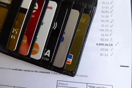 Cum de a „citi“ declarația de card de credit