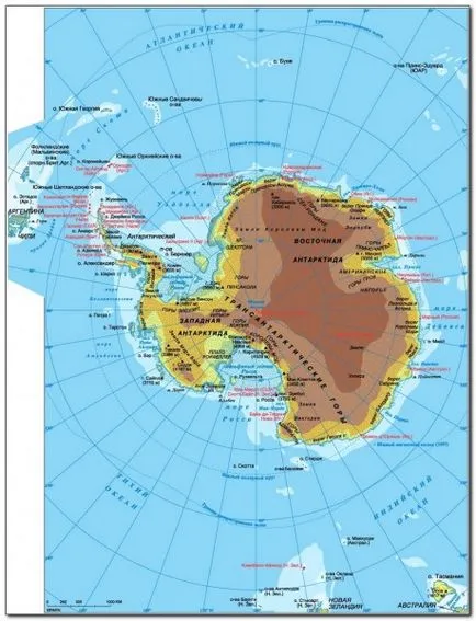 Noțiuni de bază în Antarctica