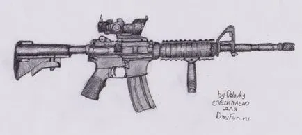 Как да се направи молив M16 етапи