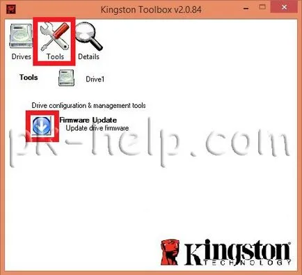 Как да се актуализира фърмуера SSD диск Kingston 60GB 300V