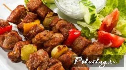 Hogyan kell főzni egy finom grill marhahús - pác recept a lágy hús kebab ház