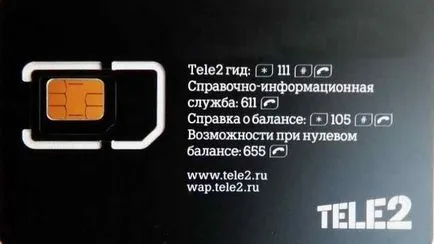 Hogyan oldható fel a SIM kártyát a Tele2