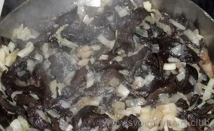 Как да се готви пай с картофи и гъби във фурната на стъпка по стъпка рецепта и снимка