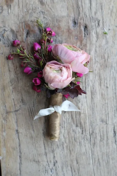 Как да си направим сватба фиба на цветя венец мини бутониерата