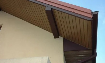 Hogyan tegyük az eresz soffits a kezüket