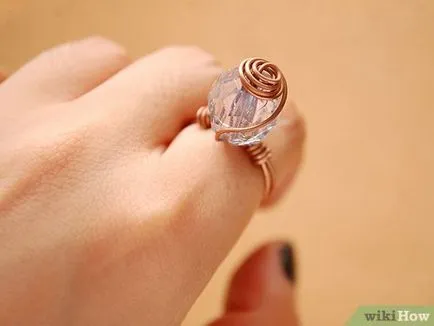 Как да си направим спирала тел пръстен