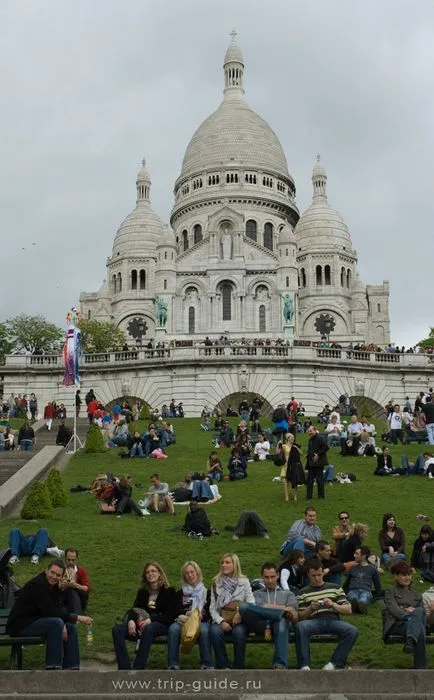 Montmartre - cum să obțineți un zid de dragoste, Sacre Coeur, Moulin Rouge