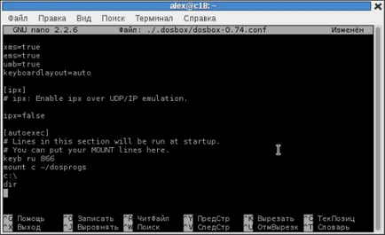 Hogyan fut a Linux QBasic, zhevak