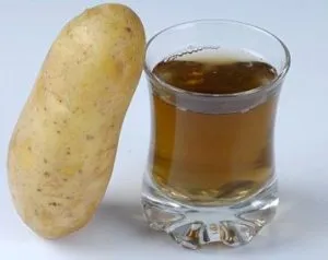 Картофен сок за лечение на киселини, противопоказания