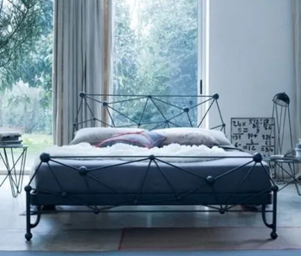 Kovácsoltvas ágy, egy álom otthon
