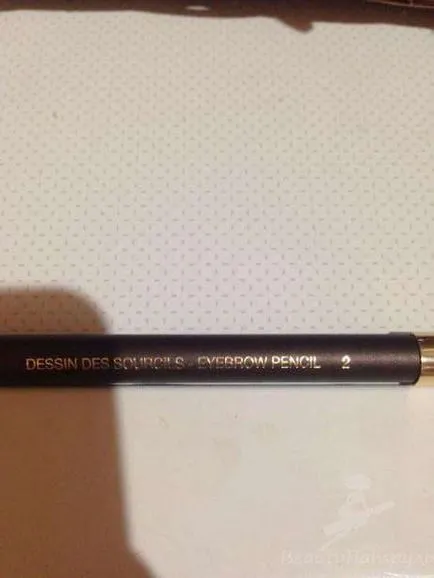 Saját vélemény a szemöldök ceruzát yves saint laurent dessin des Sourcils árnyékban 2