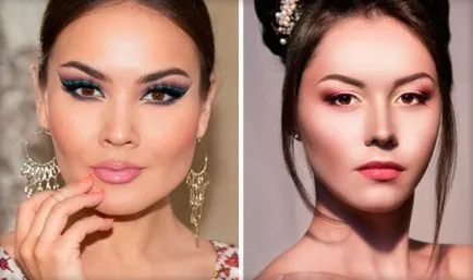 Make-up macska macskaféle stílus, az arc, hogyan lehet megtekinteni női macska