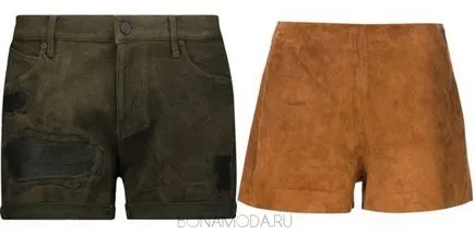 Shorts pentru femei la modă vara 2017 - 90 noutăți foto, bonamoda