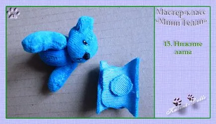 Mini Teddy (partea 2 din 2) - Masters Fair - manual, lucrate manual