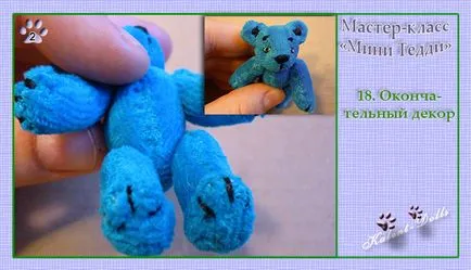 Mini Teddy (partea 2 din 2) - Masters Fair - manual, lucrate manual