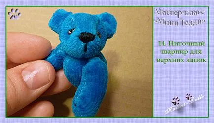 Mini Teddy (partea 2 din 2) - Masters Fair - manual, lucrate manual