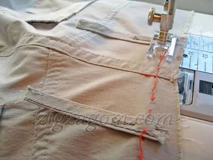 curea de prelucrare pantaloni