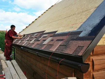 Crate под мек покрив покрив, наклон на покрива, изготвяне и монтаж