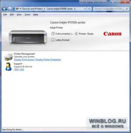 Actualizarea driverelor Windows 7 cu „setarea parametrilor dispozitivului“