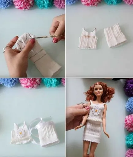 Haine pentru păpuși cu propriile lor mâini fotografică-lecții Barbie - Ideile mele diy