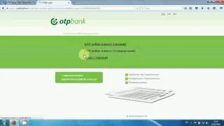 Banca Online OTP Bank - înregistrare pentru intrare și oportunități