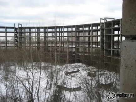 Spitalul de Psihiatrie nefinisat, regiunea Moscova - întinderi ale URSS