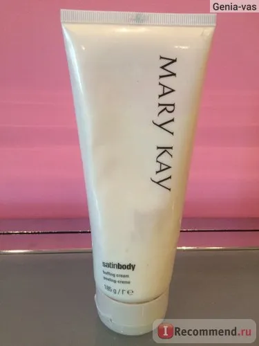 Hámlasztó krém Mary Kay szatén body - «elegáns és cserje nem csak a test,” vélemény