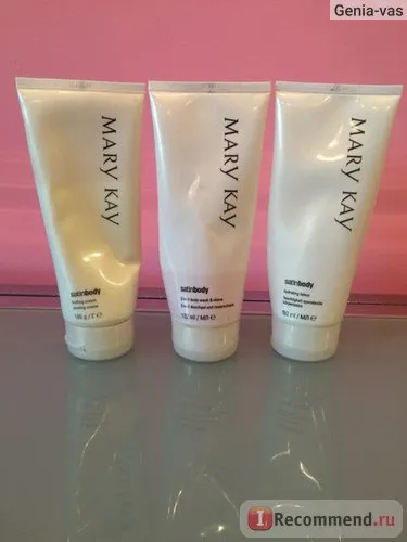 Hámlasztó krém Mary Kay szatén body - «elegáns és cserje nem csak a test,” vélemény