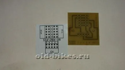 Печатни платки със собствените си ръце, клуб на стари любители на мотоциклетите