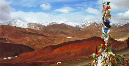 Temetési szertartás Tibet