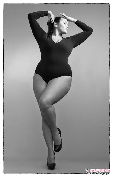 Jelentenek egy fotózásra túlsúlyos nő (fotó)