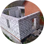 Anexa la casa de spumă blocuri, avantaje și dezavantaje ale materialului în timpul construcției