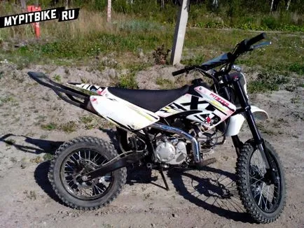 Példa létrehozásának kivehető iga - tuning pit bike - én pit bike