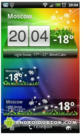 Prognoza meteo pentru aplicații Android, revizuire meteo și widget-uri, de ios comentarii android