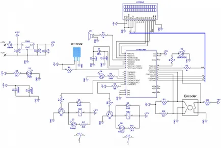 Autoritatea de reglementare de temperatură și umiditate - Proiecte - AVR - proiecte pe microcontrolere AVR