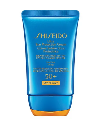 Noua linie de protectie solara wetforce de colectare a Suncare Shiseido vara 2015