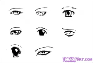 Rajz Anime Eyes 2